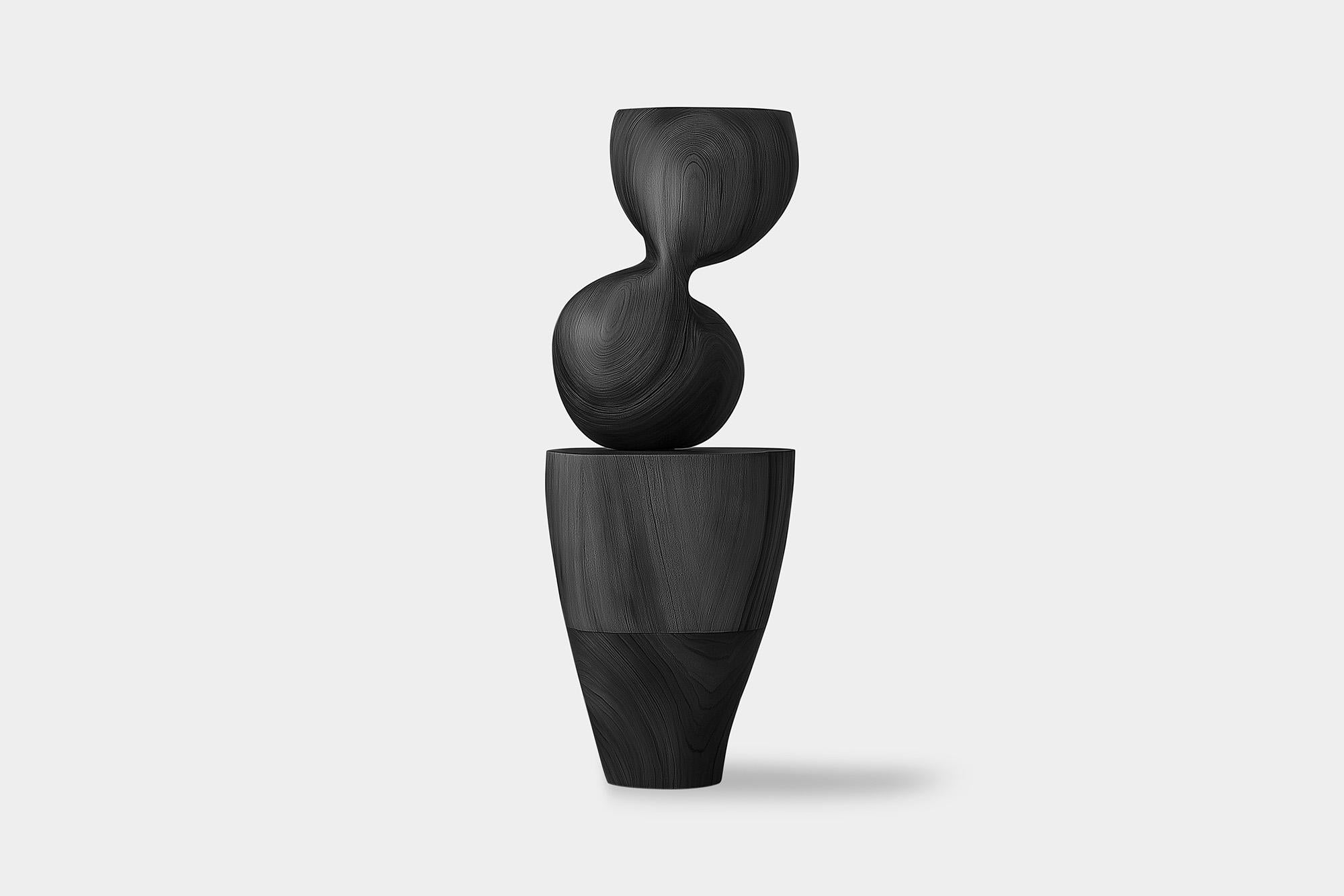 Mexican Lull No66 Solid Wood Artistic Feature by Joel Escalona – Ideal for Contemporary For Sale