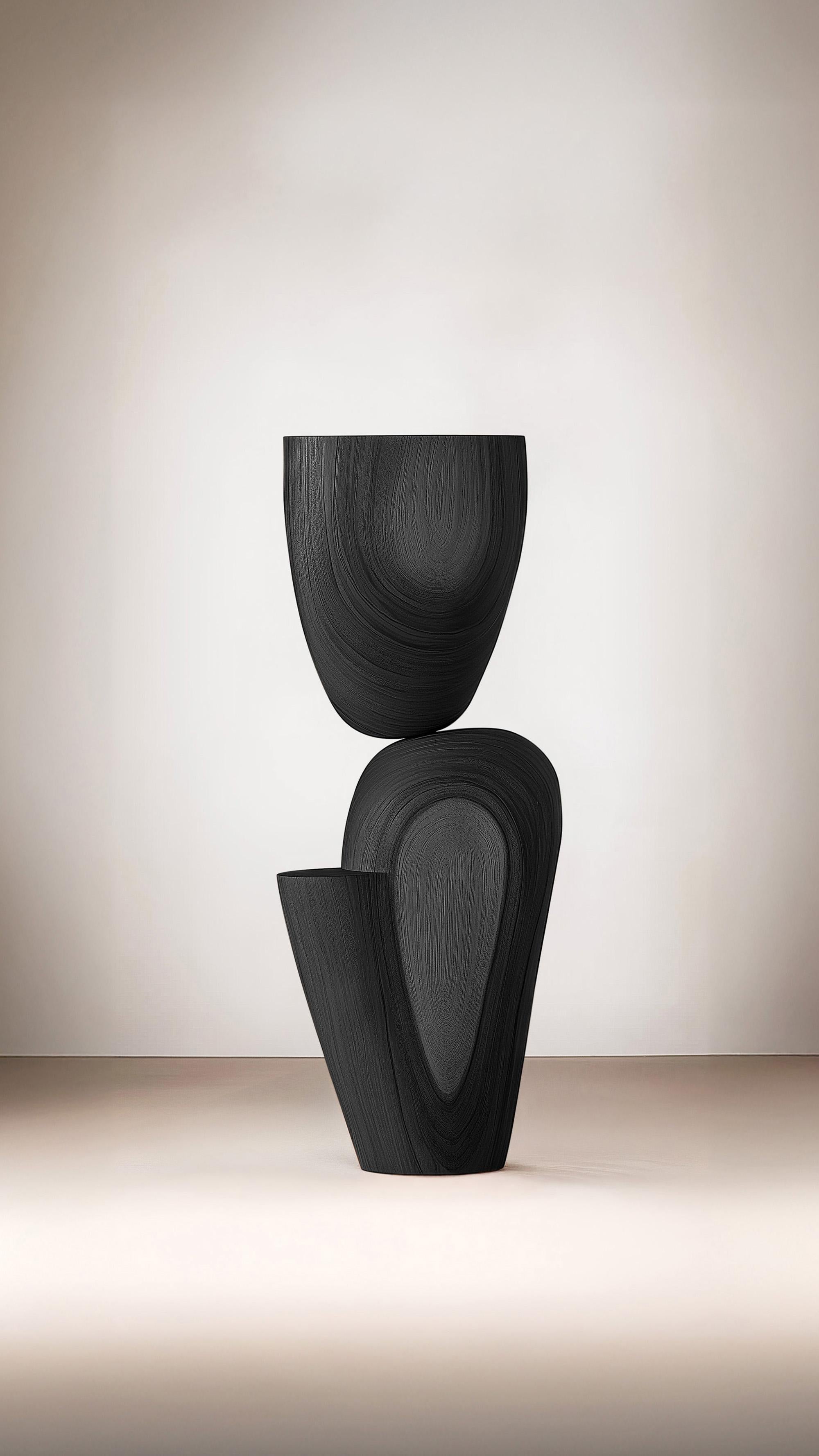 XXI secolo e contemporaneo Lull No68 Scultura in legno realizzata a mano da Joel Escalona - Perfetta per le vacanze Artistiche in vendita
