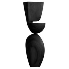 Lull No70 Holzskulptur - Abstrakte Form von Joel Escalona für minimalistische Häuser