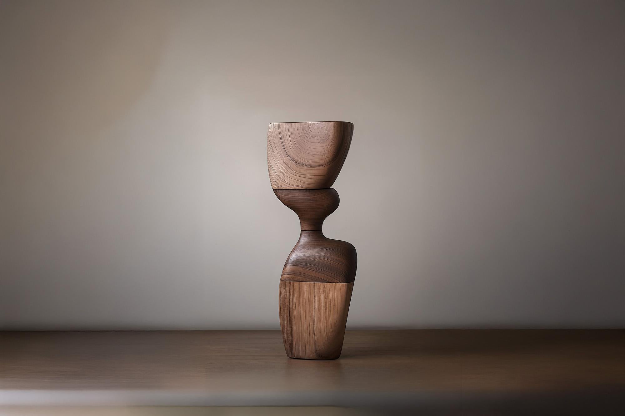 Lull No74 Tótem moderno de madera de Joel Escalona - Perfecto para interiores de lujo Moderno de mediados de siglo en venta