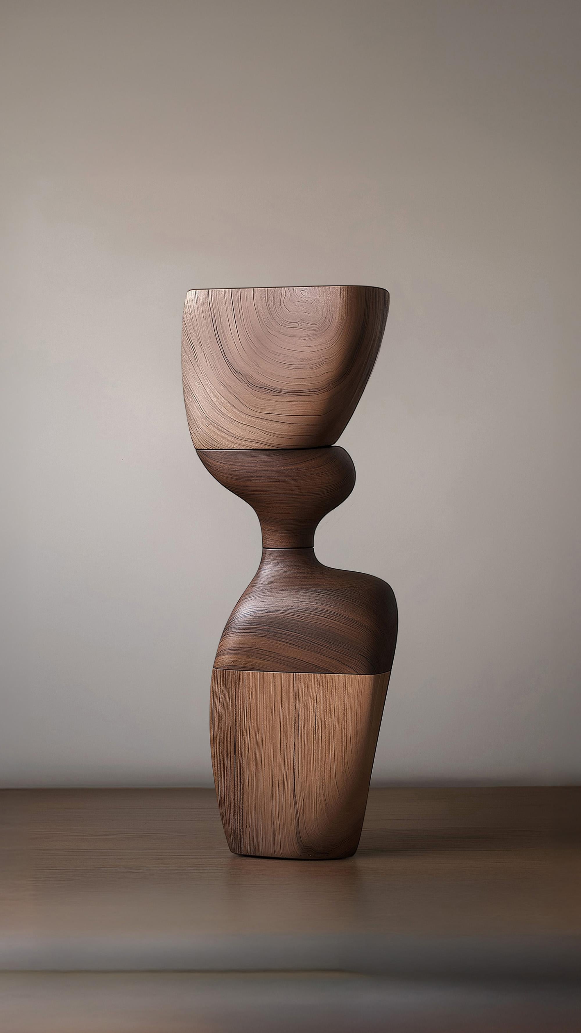 Lull No74 Tótem moderno de madera de Joel Escalona - Perfecto para interiores de lujo en Nuevo estado para la venta en Ciudad de México, CDMX