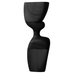 Lull No74 Modern Wooden Totem by Joel Escalona – Perfect for Luxury Interiors