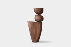 Lull No76 Wooden Sculpture by Joel Escalona – Abstract Art for Interior Design