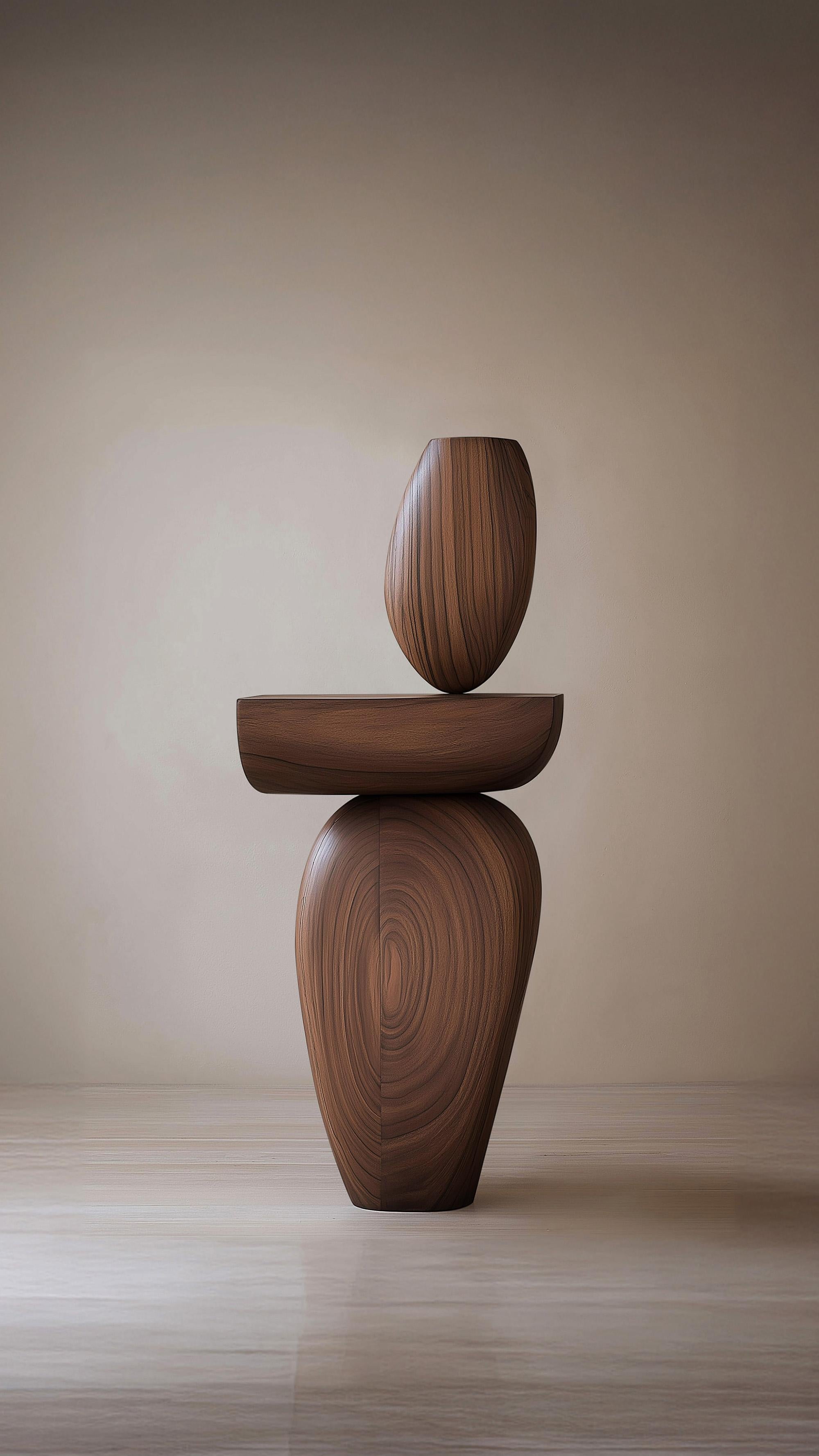 Lull No80 Wooden Sculpture – Artistic Installation by Joel Escalona In New Condition For Sale In Ciudad de México, CDMX