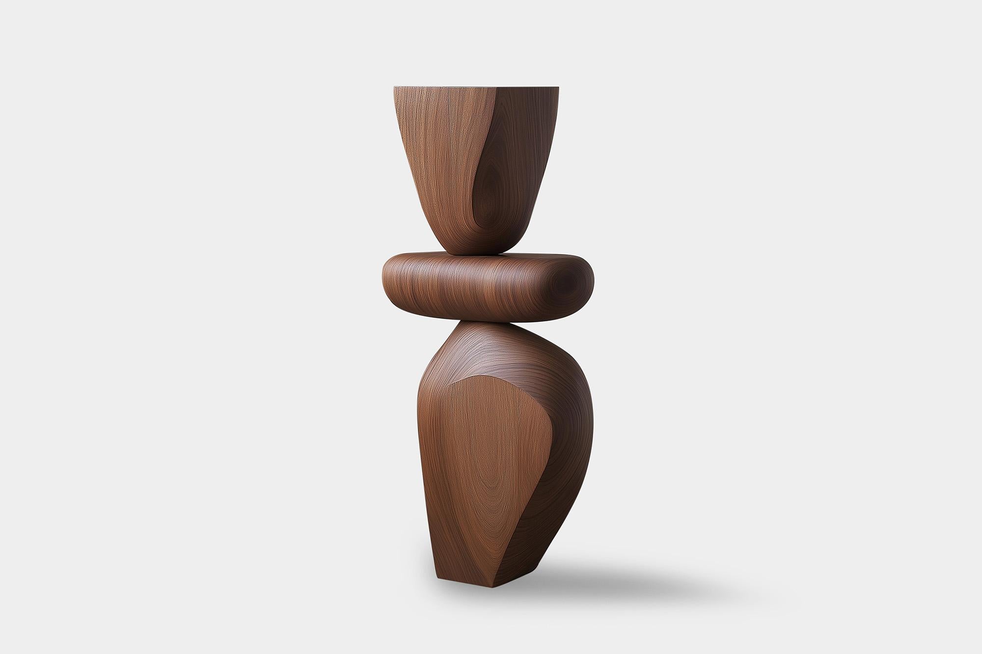 Scultura moderna in legno Lull No82 di Joel Escalona - Un accento scultoreo

---
L'equilibrio e la tensione sono al centro di queste sculture. L'interazione tra le forme lisce e arrotondate e le basi solide e angolari crea un delicato equilibrio che