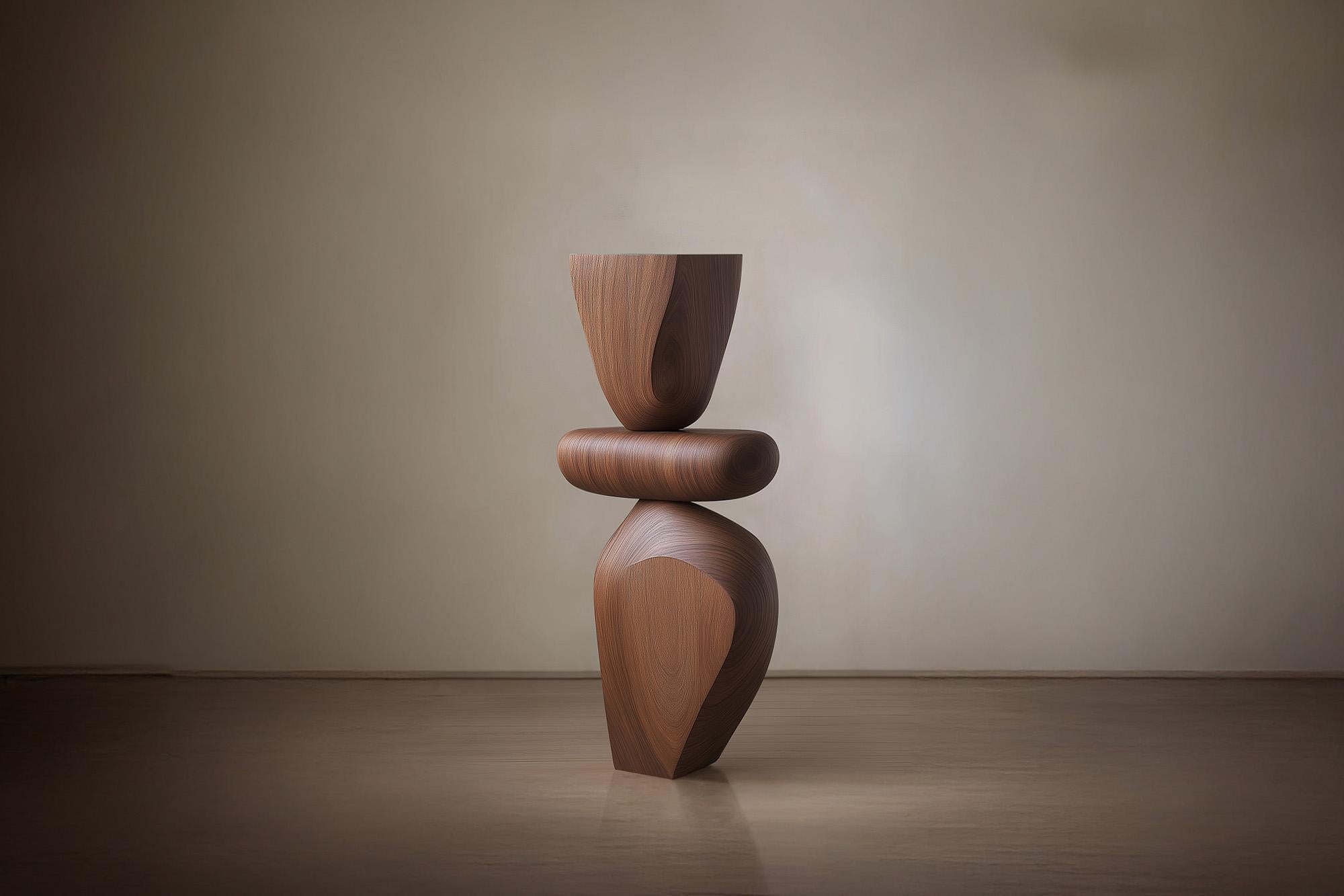 Mid-Century moderno Scultura moderna in legno Lull No82 di Joel Escalona - Un accento scultoreo in vendita