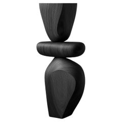 Lull No82 Modern Wooden Sculpture by Joel Escalona – A Sculptural Accent