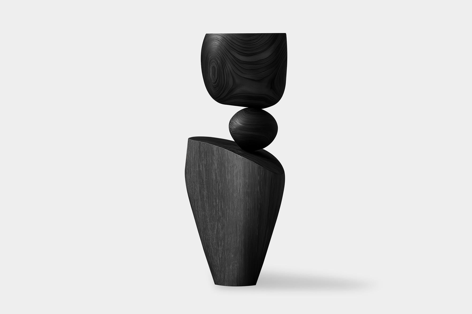 Mexican Lull No84 Wooden Totem for Modern Spaces – Designed by Joel Escalona For Sale