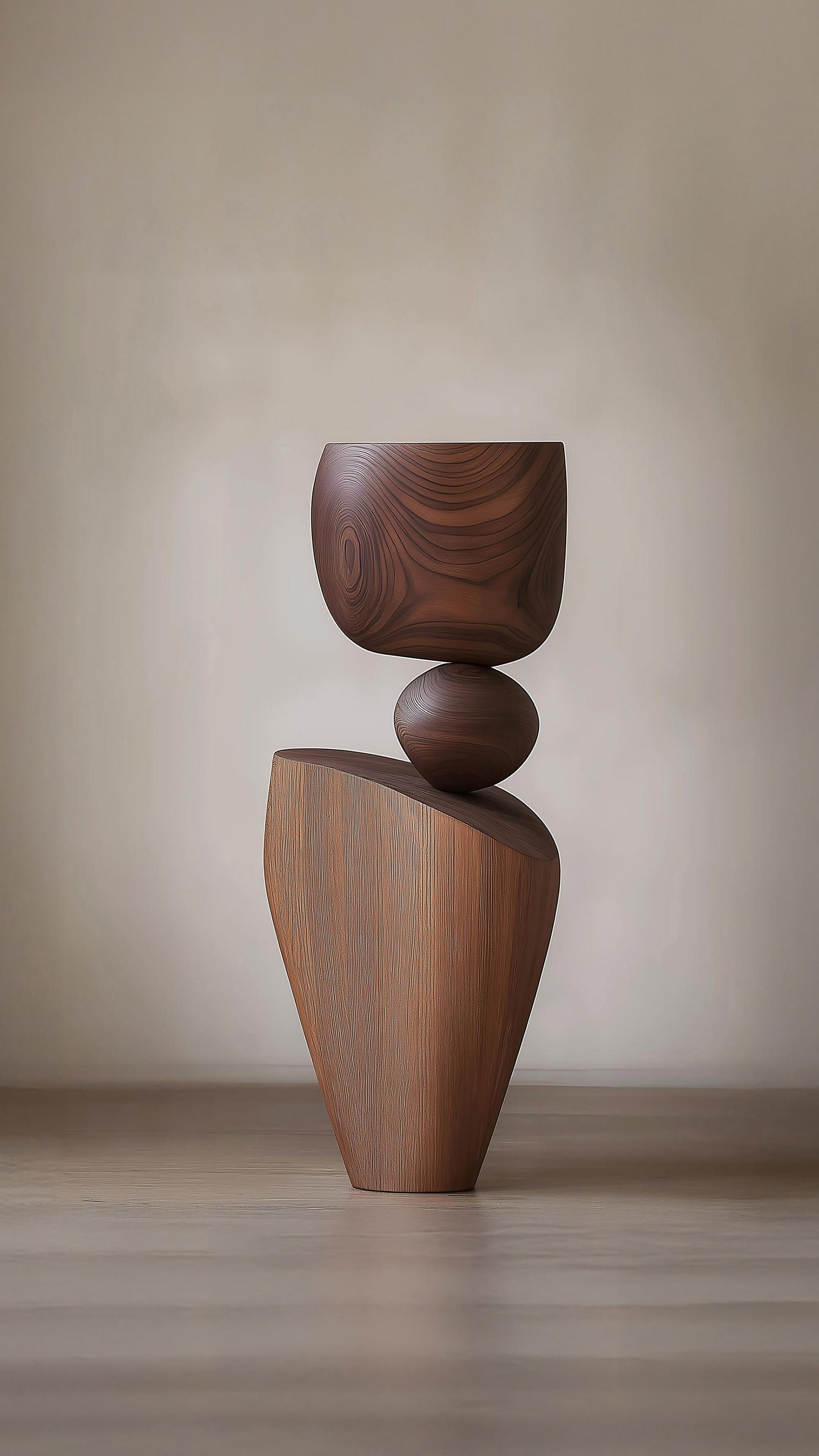Lull No84 Wooden Totem for Modern Spaces – Designed by Joel Escalona In New Condition For Sale In Ciudad de México, CDMX