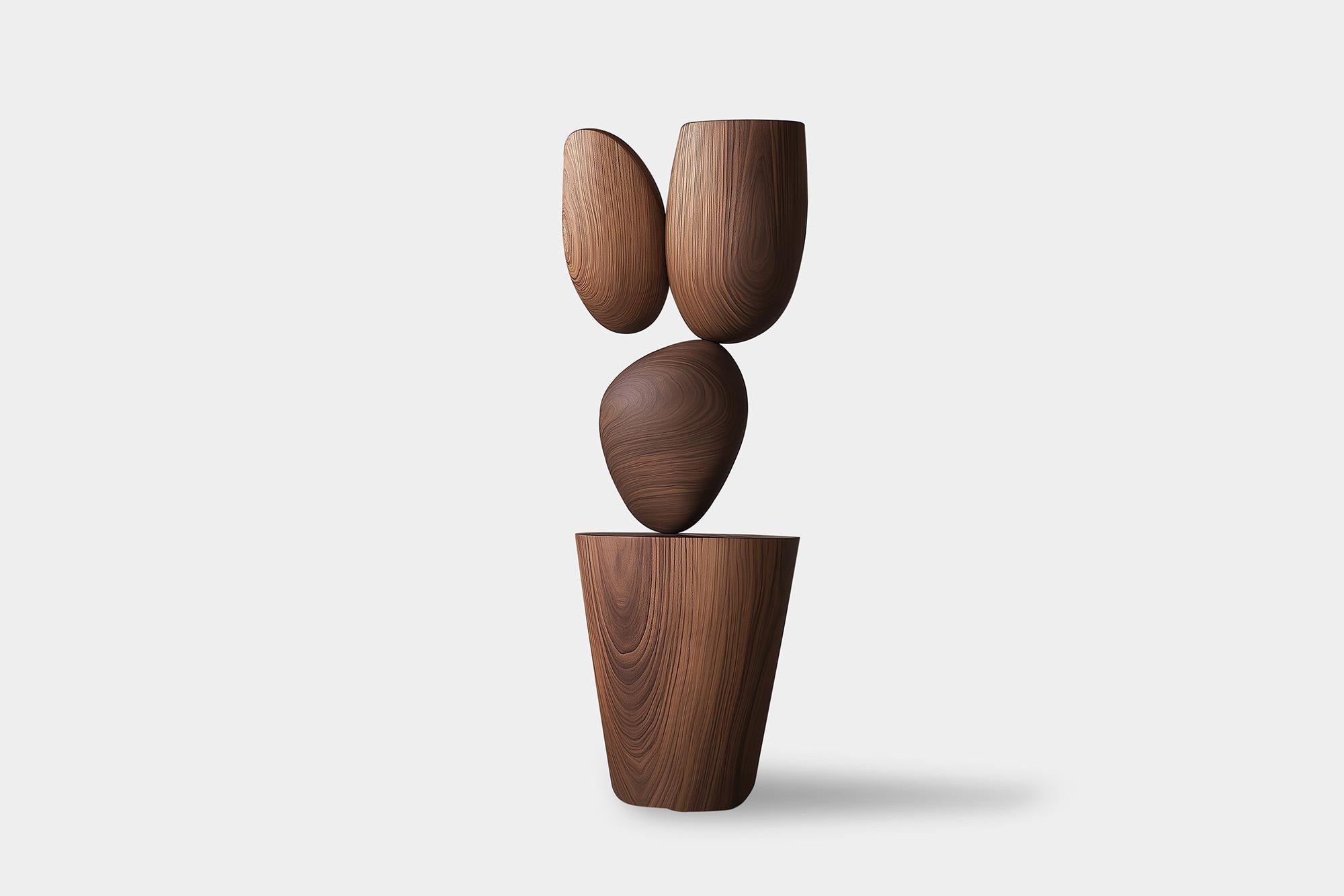 Lull No88 Sculpture en bois pour intérieurs contemporains - Dessinée par Joel Escalona

---
L'équilibre et la tension sont au cœur de ces sculptures. Le jeu entre les formes lisses et arrondies et les bases solides et angulaires crée un équilibre