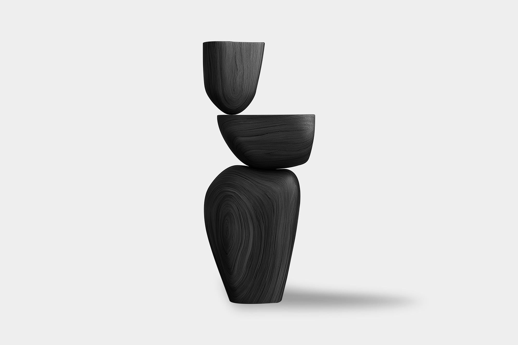 Messicano Scultura geometrica in legno Lull No90 di Joel Escalona - Perfetta per l'arredamento d'interni in vendita