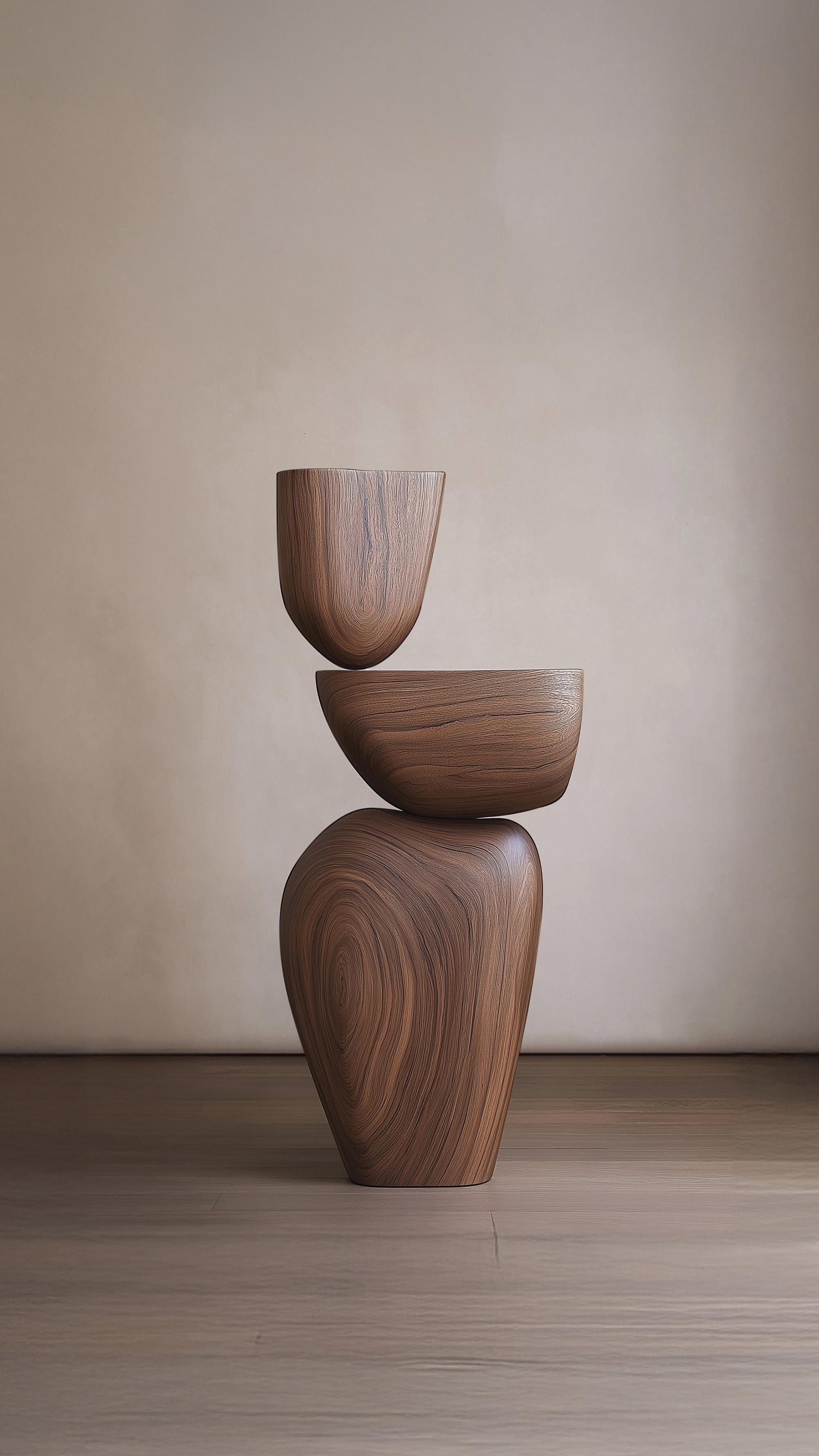 Scultura geometrica in legno Lull No90 di Joel Escalona - Perfetta per l'arredamento d'interni In condizioni Nuovo in vendita a Ciudad de México, CDMX