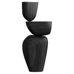 Lull No90 Geometric Wooden Sculpture by Joel Escalona – Perfect for Interior Des