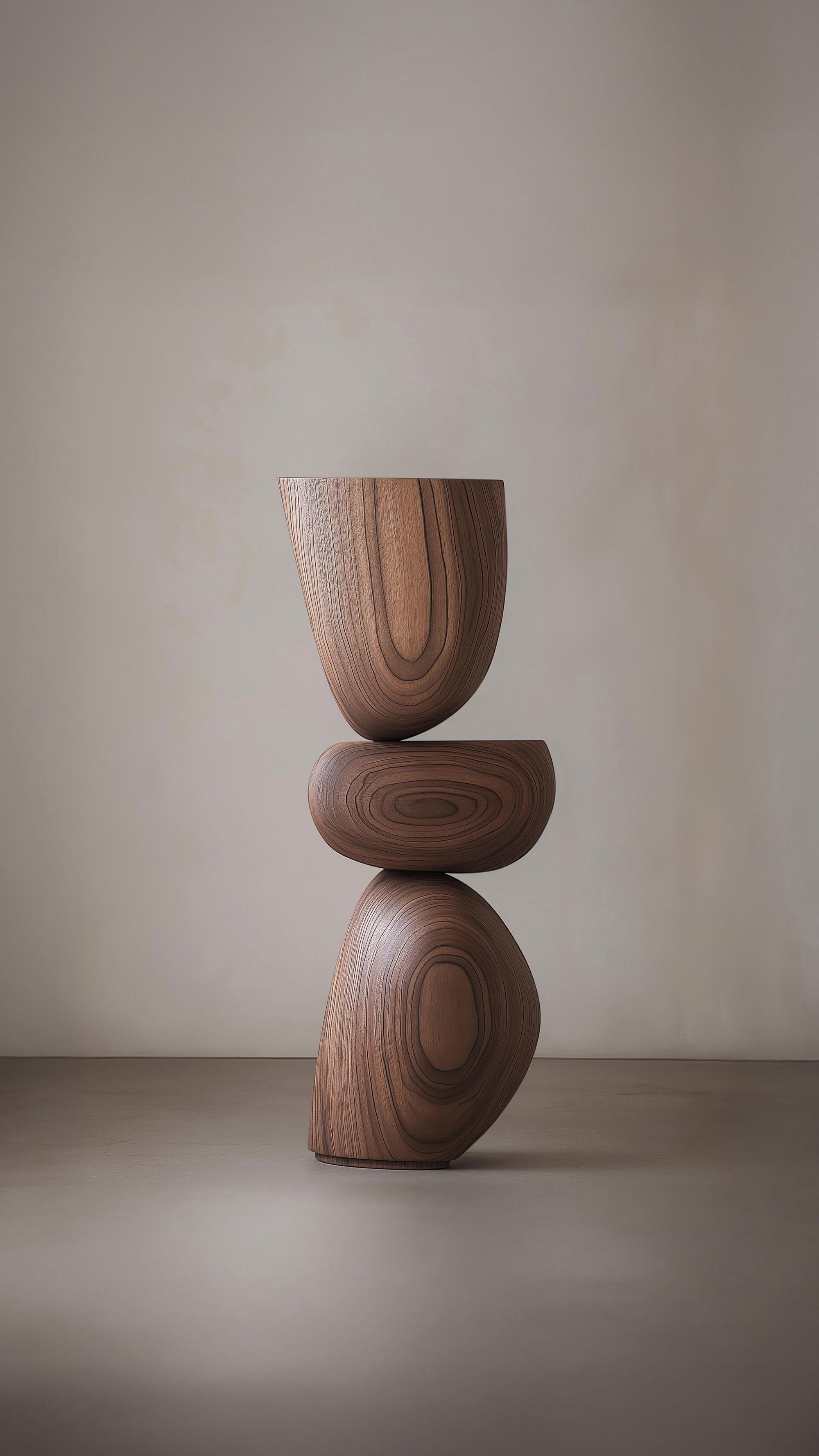 Totem di legno artigianale Lull No96 di Joel Escalona - Perfetto per l'Inter Artistics In condizioni Nuovo in vendita a Ciudad de México, CDMX