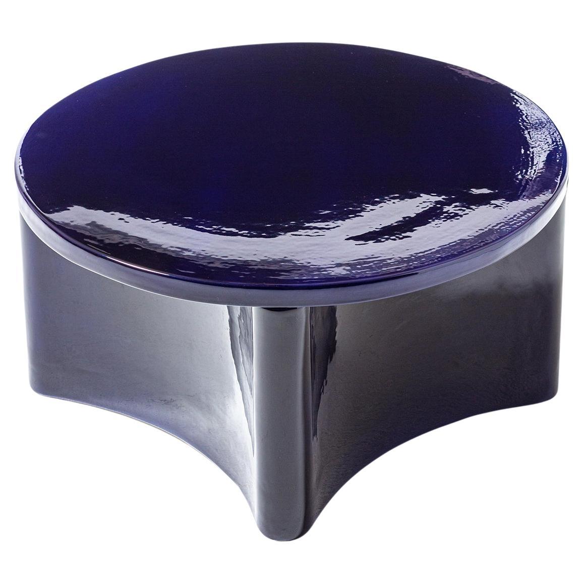 Table basse bleu Lulla