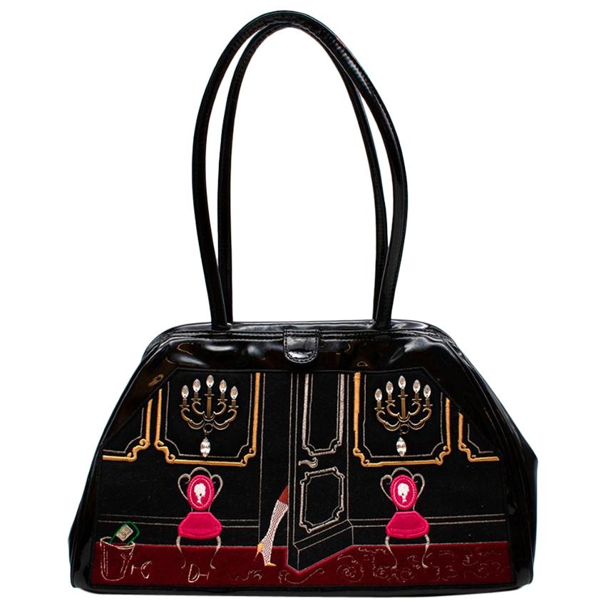 Lulu Red Leather Cole Crossbody Bag | Lulu Guinness