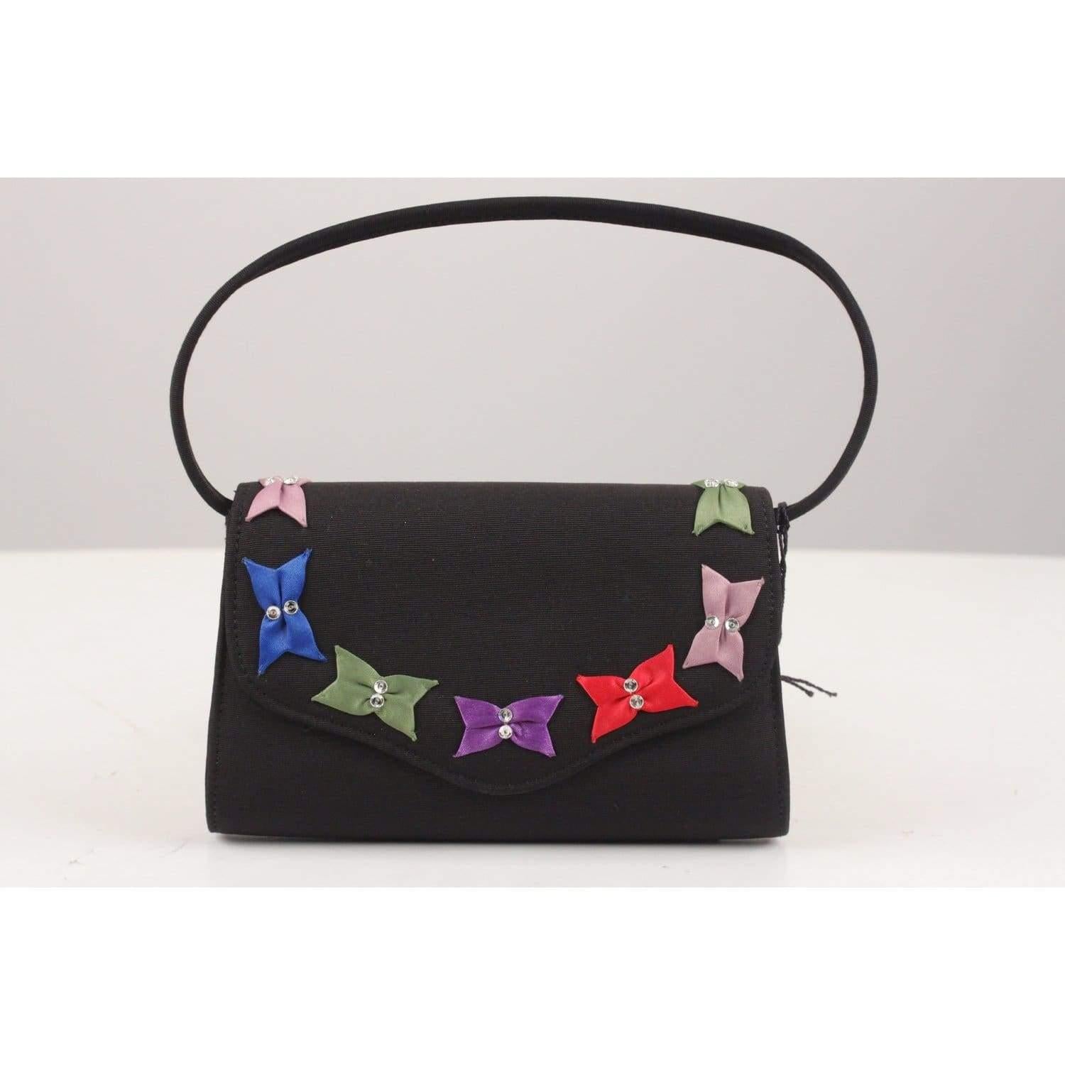 small black evening purse