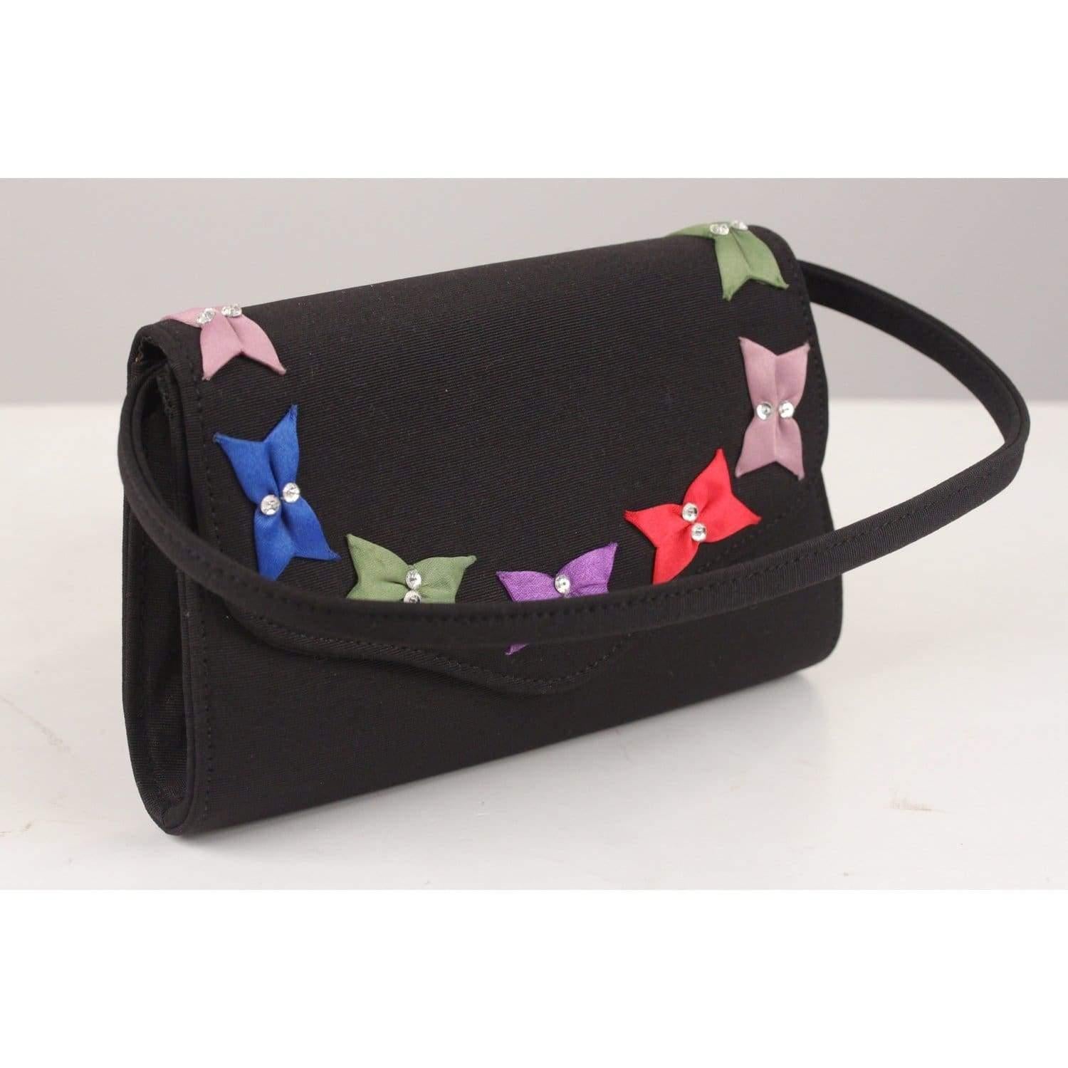 small black evening bag