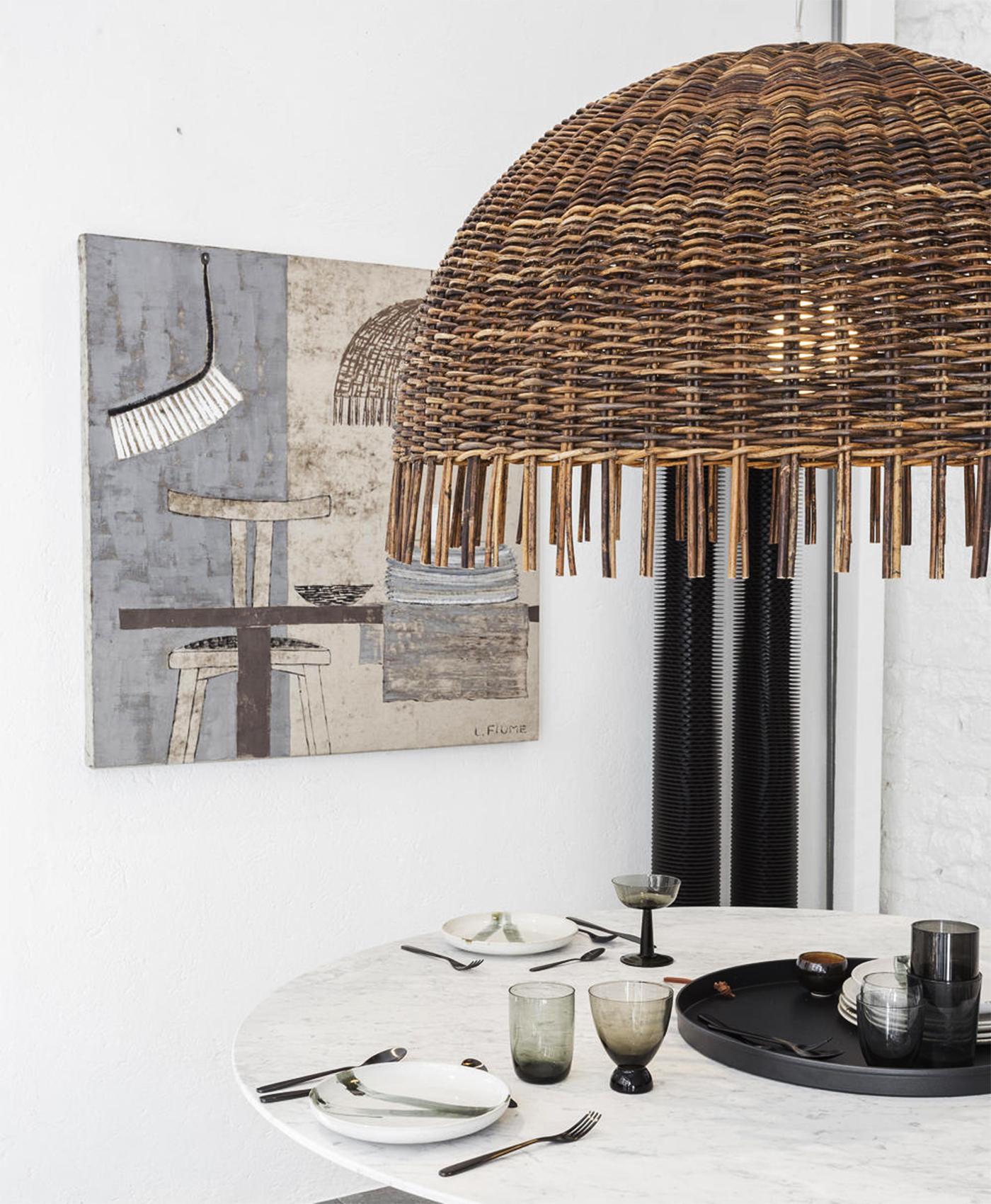 XXIe siècle et contemporain Grande suspension Luma en vente