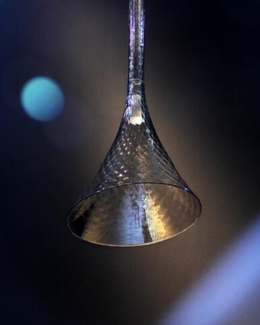 Italian LUMA Pendant lamp by Zaha Hadid for Wonderglass For Sale