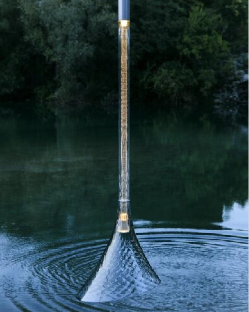 LUMA Pendelleuchte von Zaha Hadid für Wonderglass (Metall) im Angebot