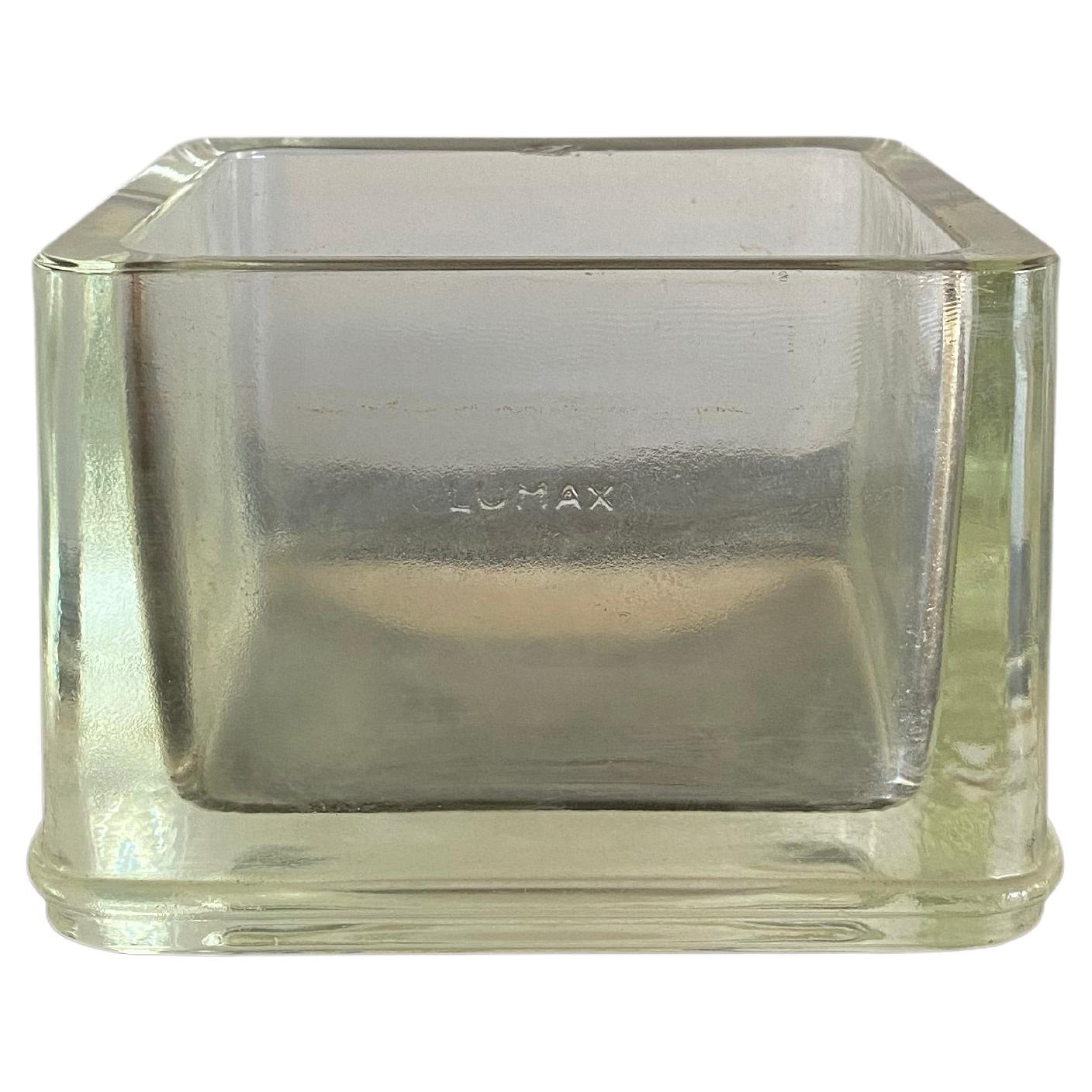 Vide-Poche en verre moulé Lumax, France, années 1960 en vente