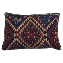 Lumbar Antique Persian Kilim Pillow