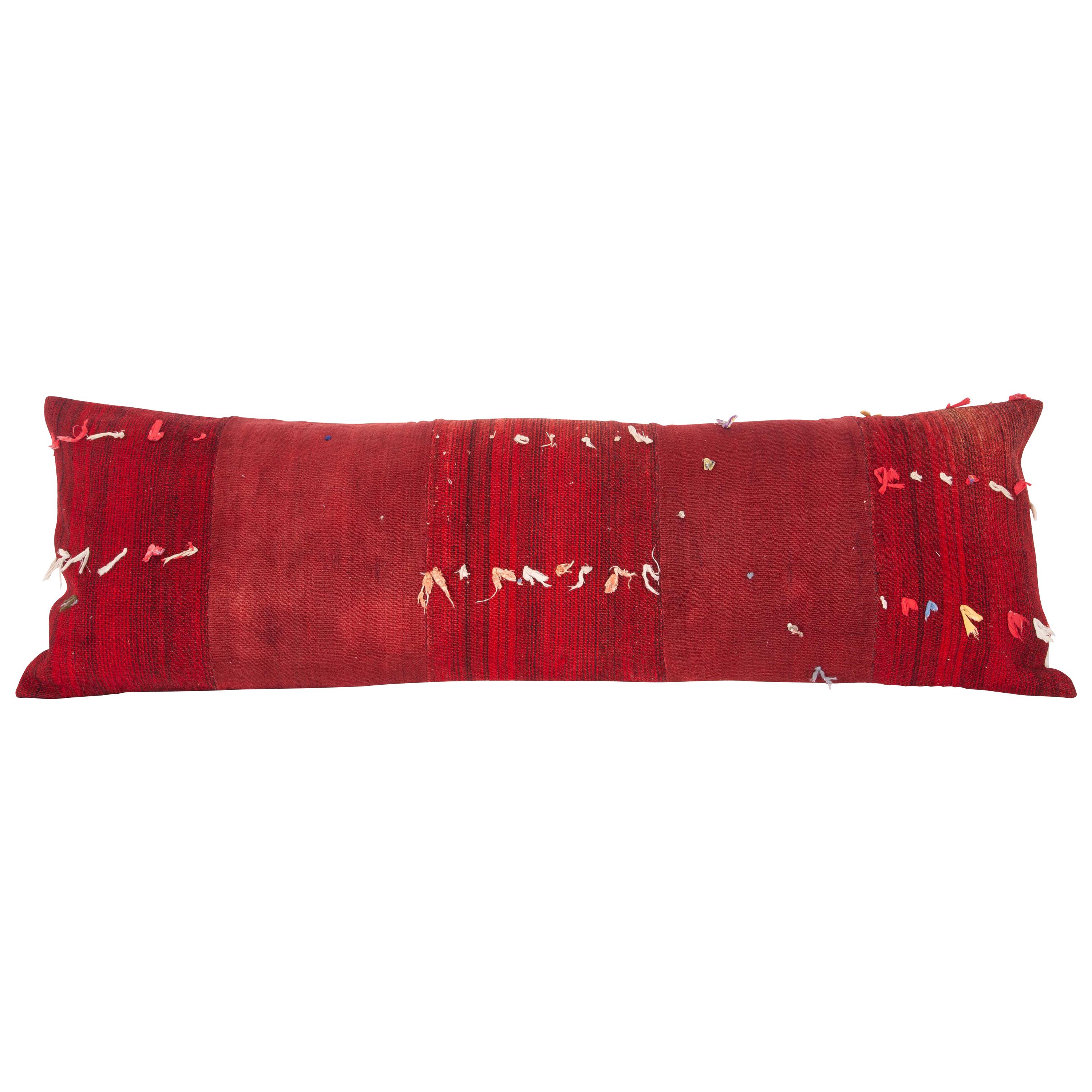 Lumbar Pillow Case Fashioned from a Mid-20th Century Anatolian Cover