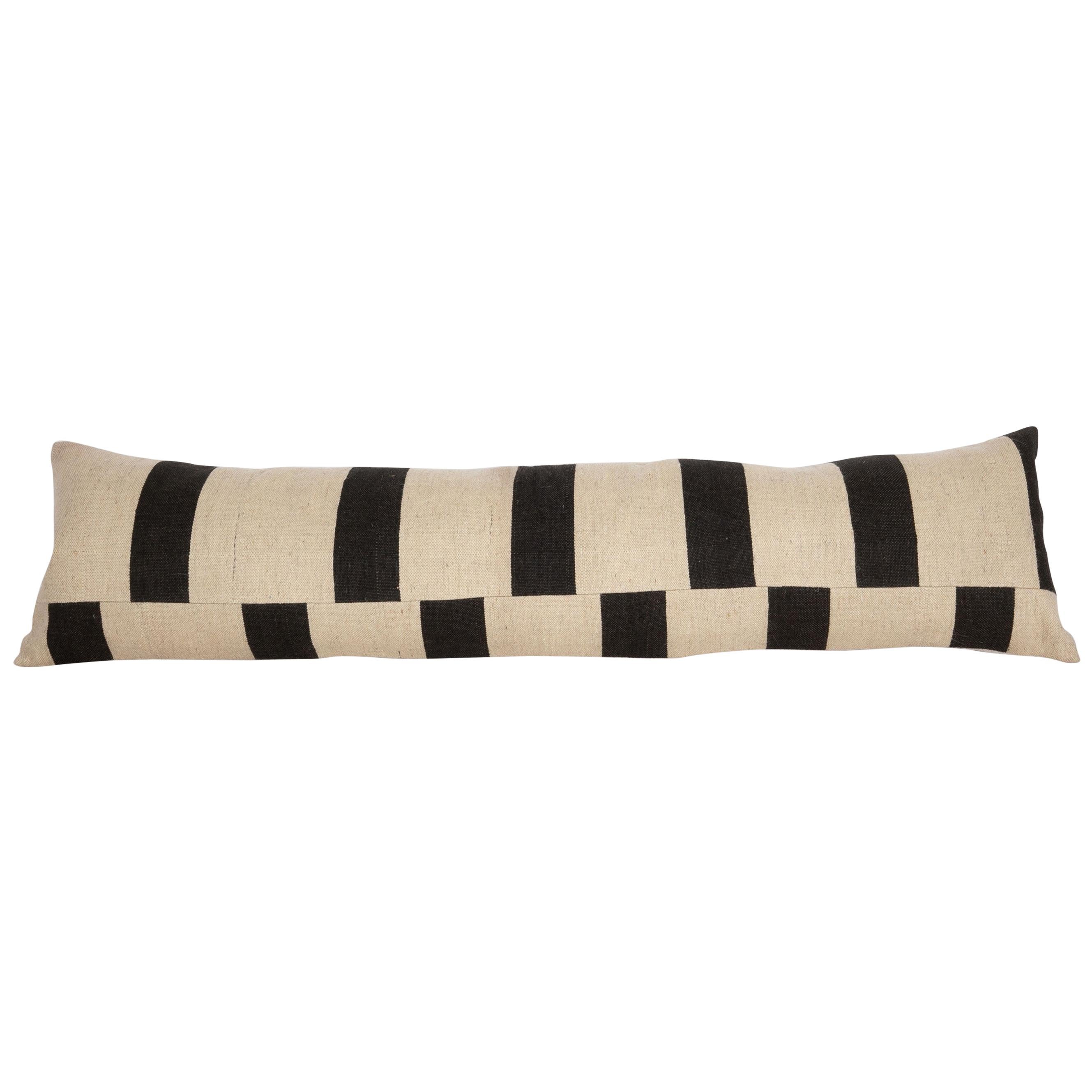 Lumbar Pillow Case Fashioned from Contemporary Weaving