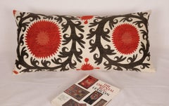 Lumbar Pillow Case Made from an Early 20th C. Suzani, 1920s