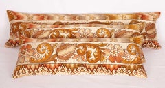 Lumbar Pillow Cases Fashioned from a European Flame Stitch Textile, 19th Century