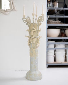 Lumen In Umbra Floor Candelabra by Lucile Gracile