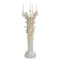 Lumen In Umbra Floor Candelabra by Lucile Gracile