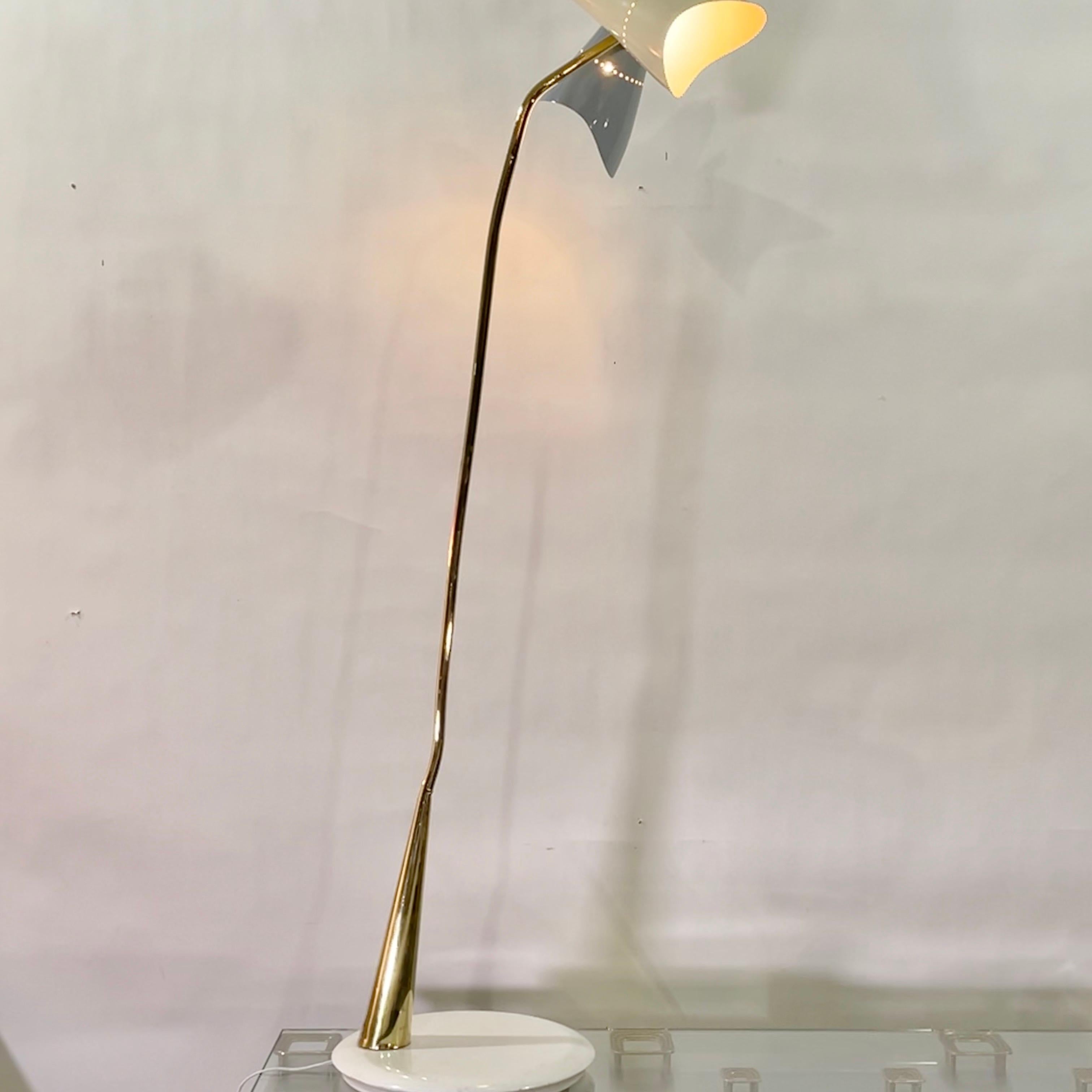Mid-20th Century Lumen Milano 1950s Floor Lamp by Oscar Torlasco