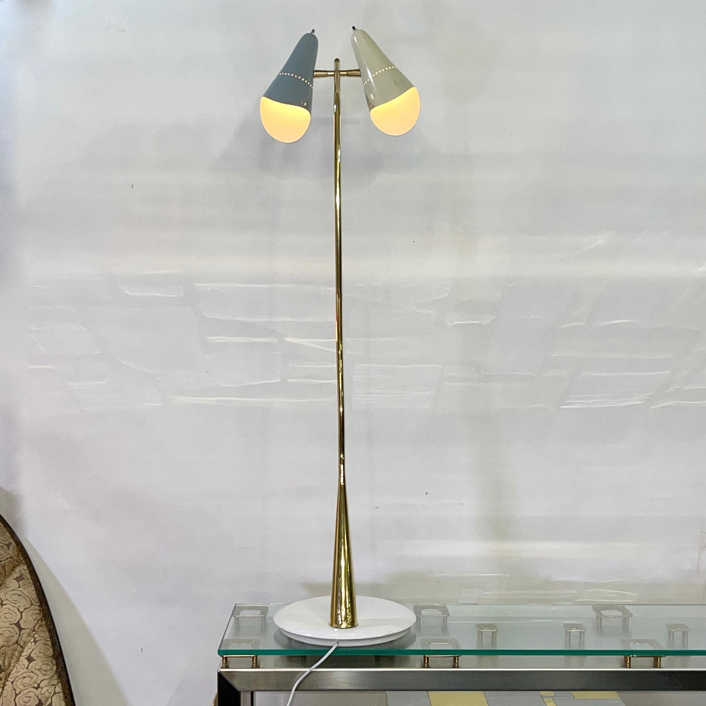 Lumen Milano 1950s Floor Lamp by Oscar Torlasco 2