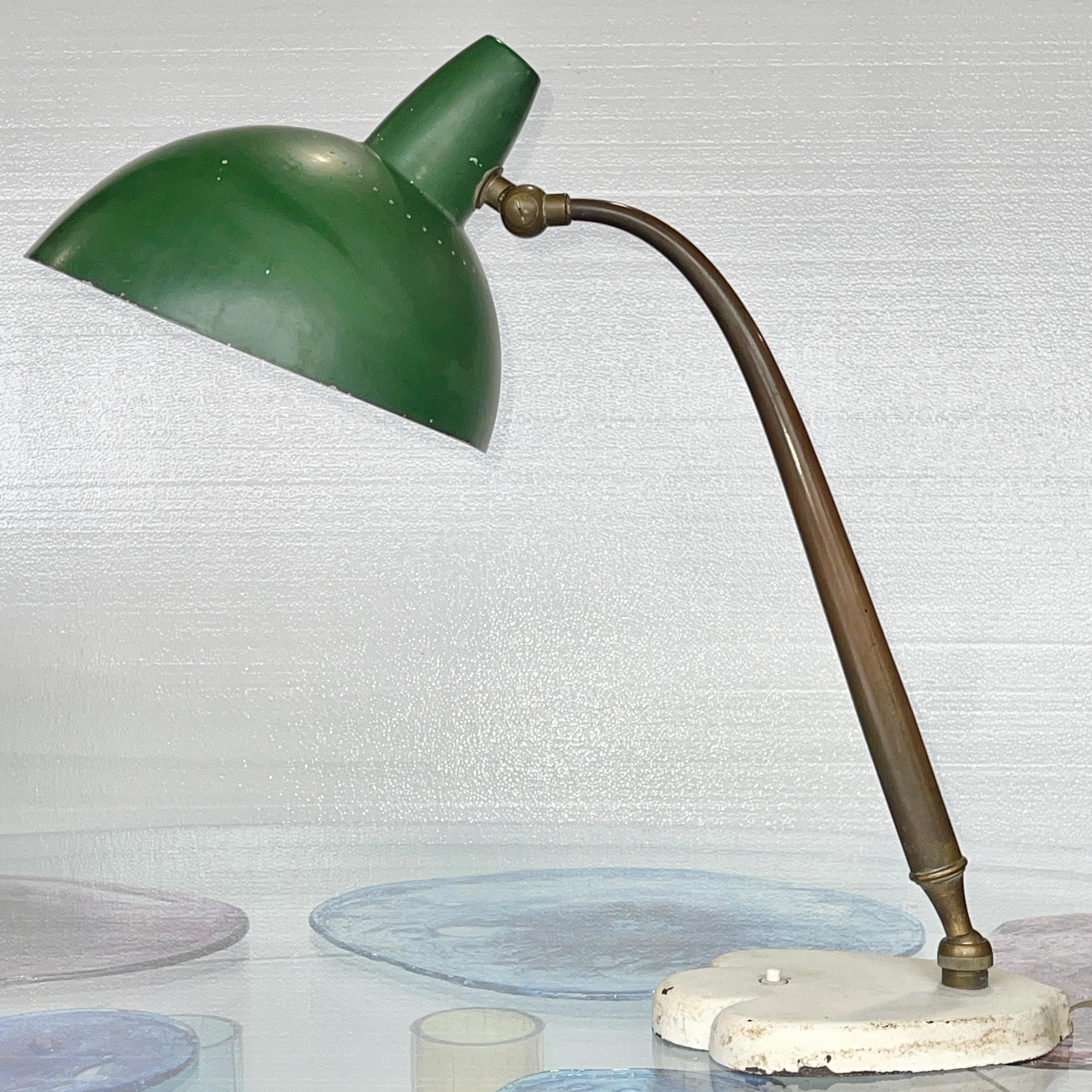 Lampe de bureau rare Lumen Milano Bon état - En vente à Hanover, MA