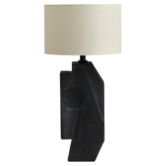 Lámpara de mesa Lovoa Trichilioides Tree African Walnut Lumen de Hodan Design