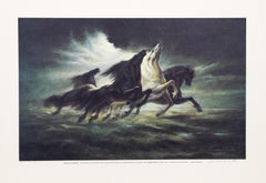 Steeds of Apollo (Apollo XIII), realistische Lithographie von Lumen Winter