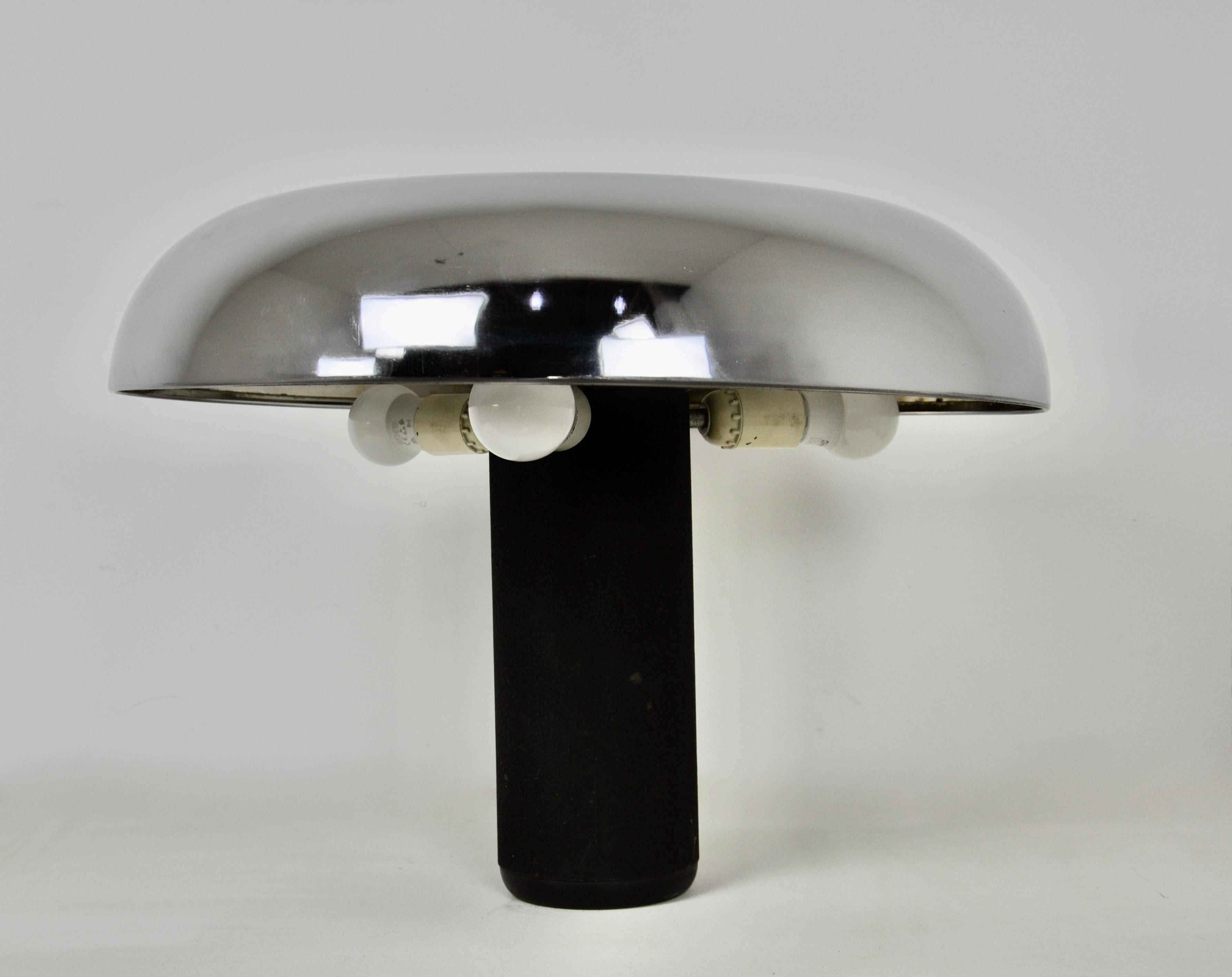 Late 20th Century Lumenform Chrome Table Lamp, 1970s