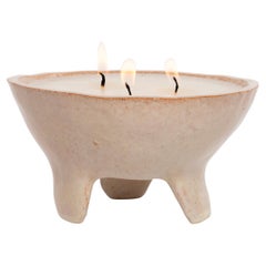 Candela Lumi Ecru Wood Amber di Hermhaus