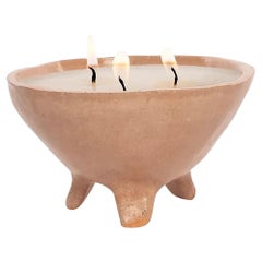 Chandelier Lumi couleur saumon  par Hermhaus