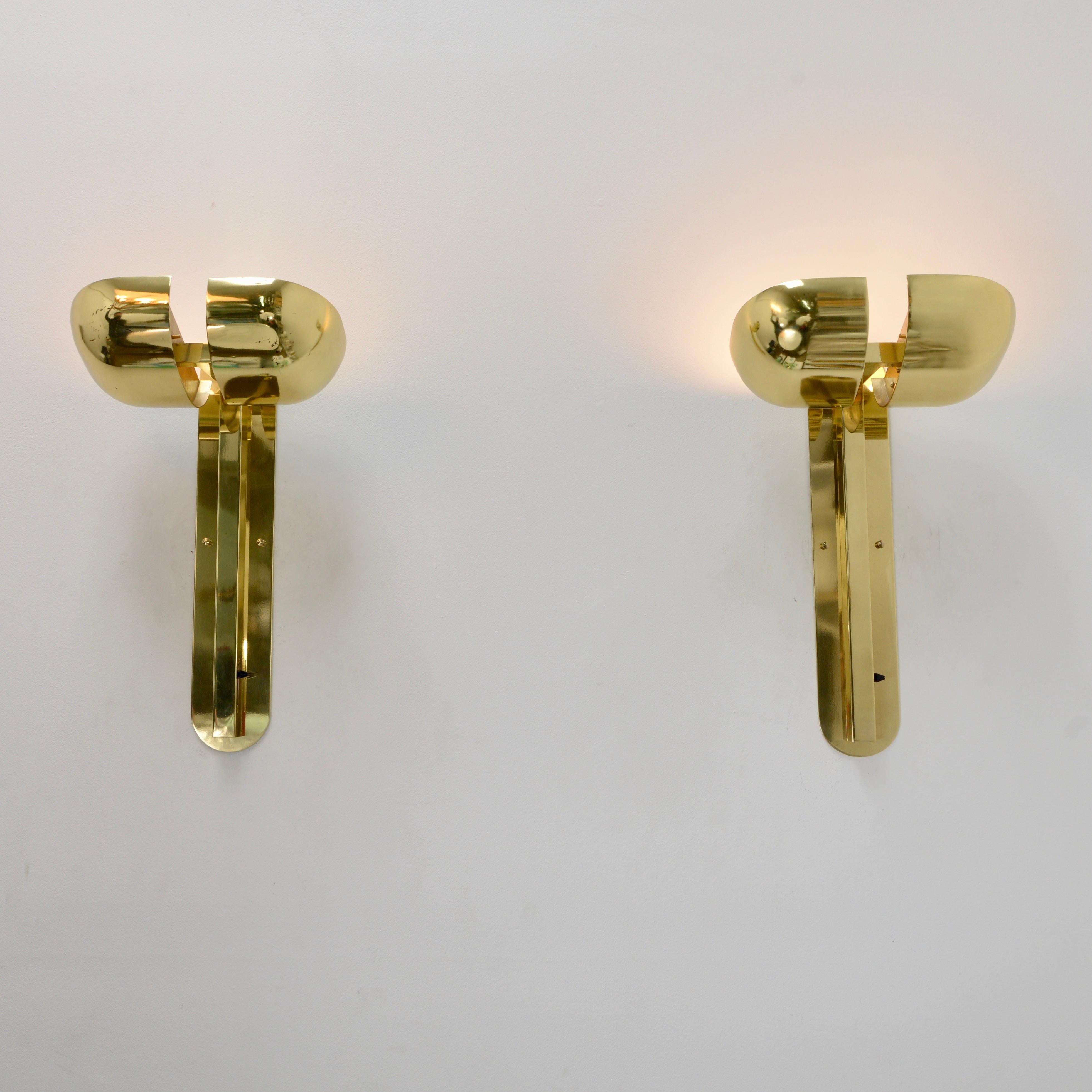 Lumi Directional Torchieres 'Wall Lamps' In Good Condition In Los Angeles, CA