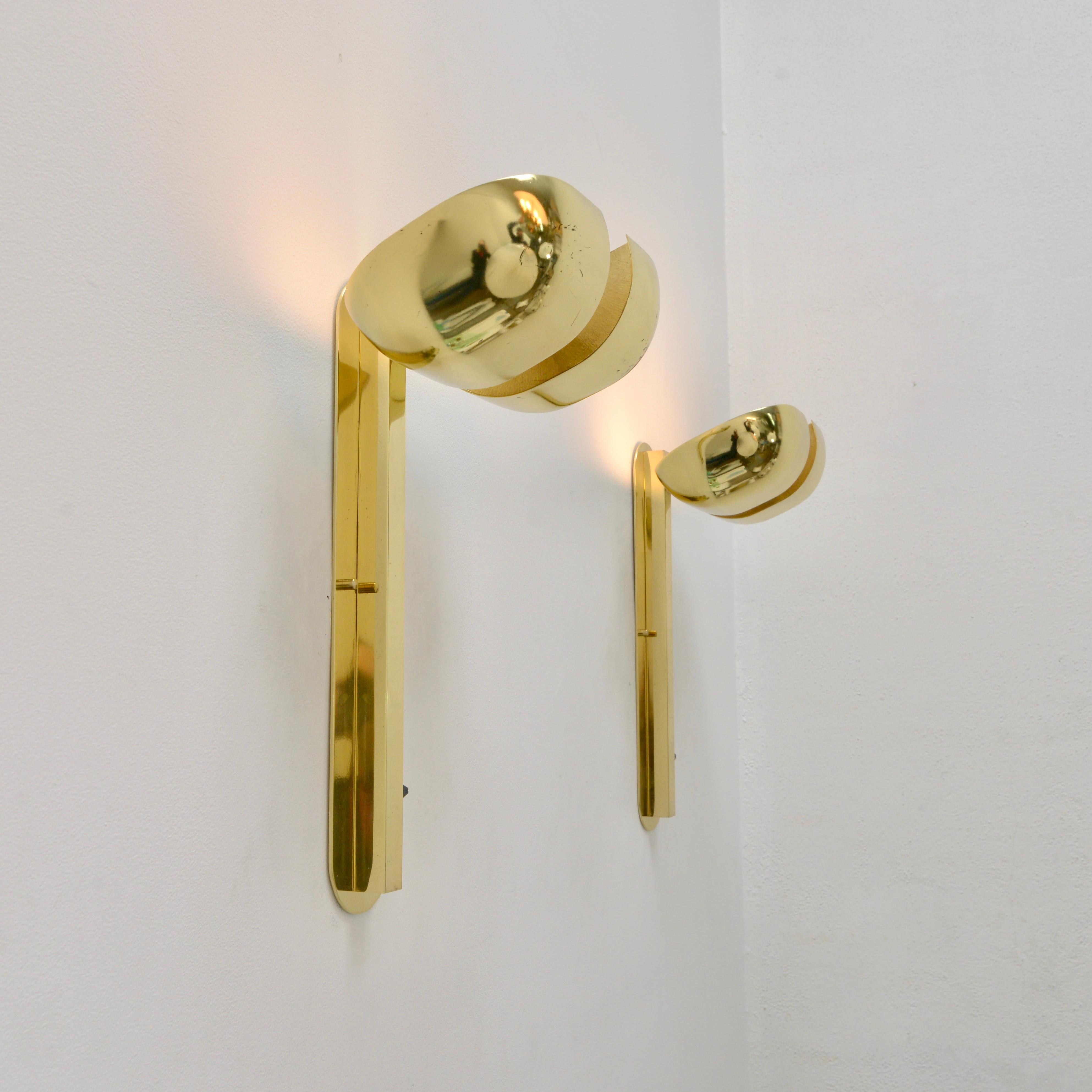 Late 20th Century Lumi Directional Torchieres 'Wall Lamps'