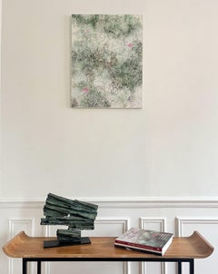 Cosmos II de Lumi Mizutani - peinture de paysage de style japonais, florale, nature