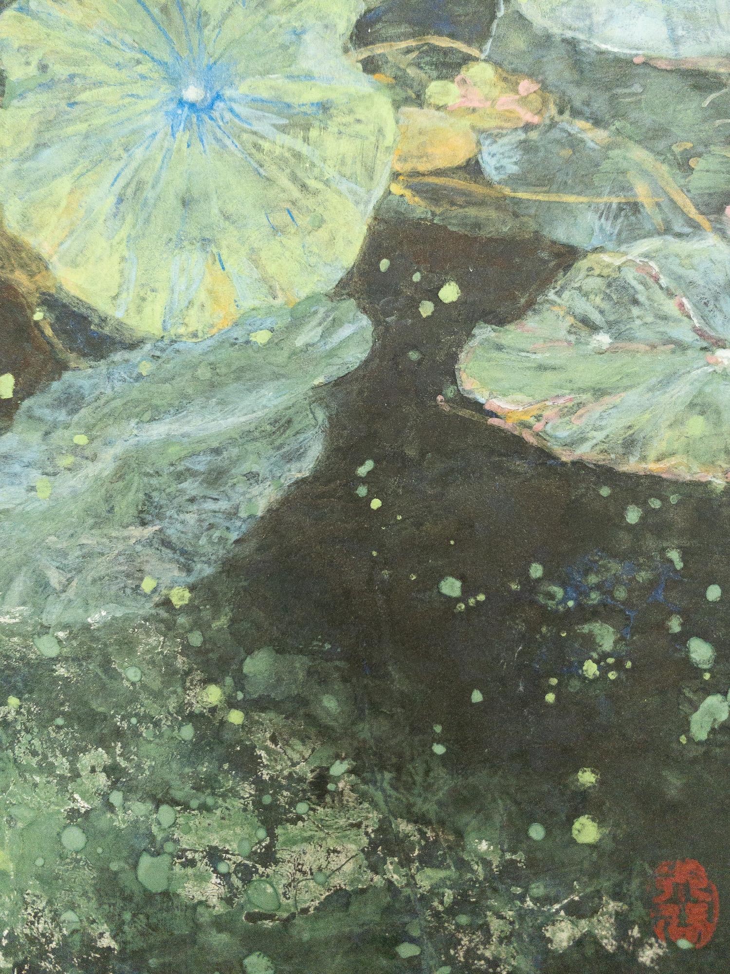 Fin de l'été I par Lumi Mizutani - Peinture de style japonais, flore 4