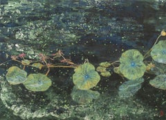 End of Summer I by Lumi Mizutani - Japanese Style Painting, flora