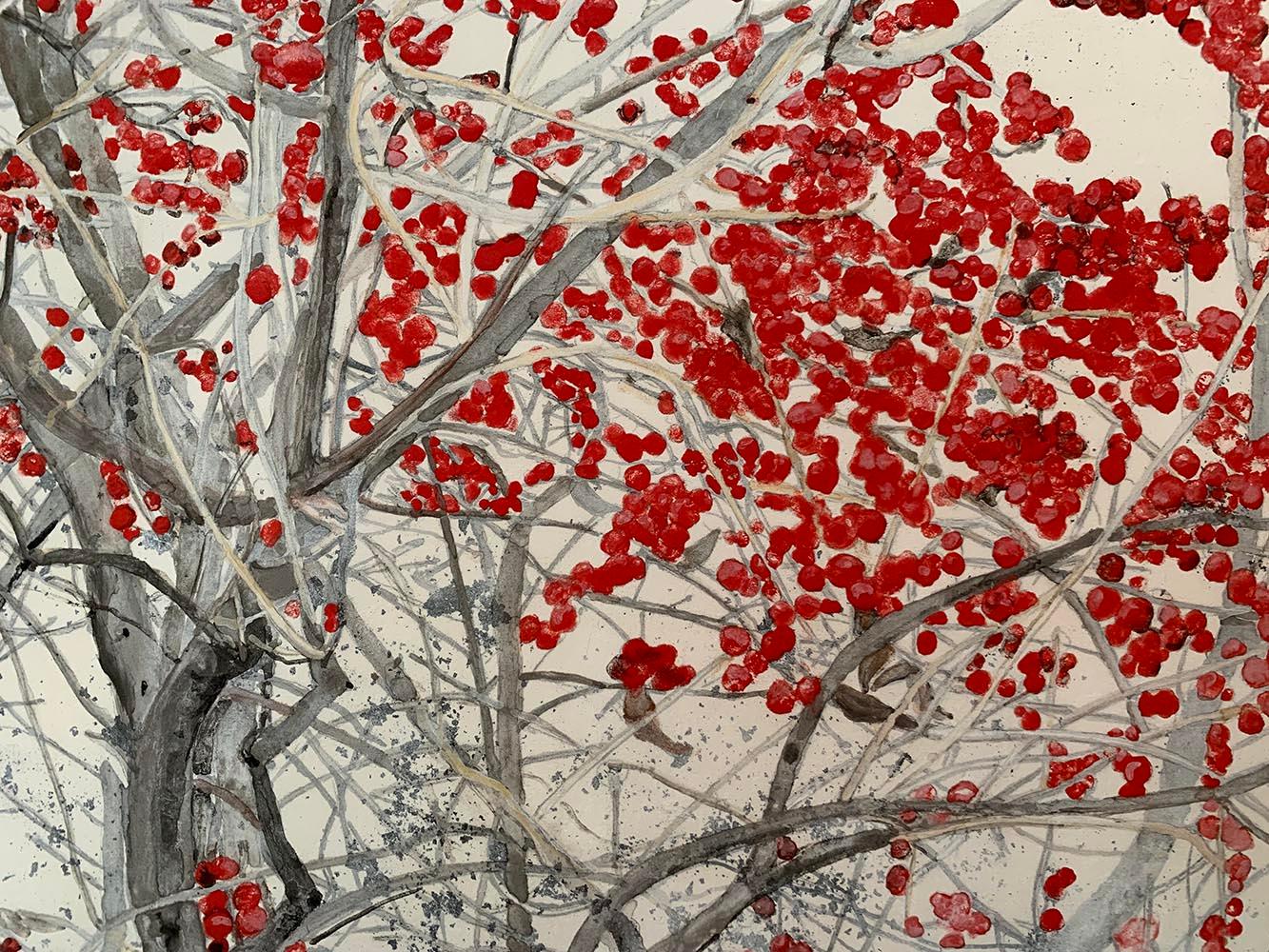 New Yorker Landschaft - Die hohe Linie IV von Lumi Mizutani - Gemälde im japanischen Stil im Angebot 5