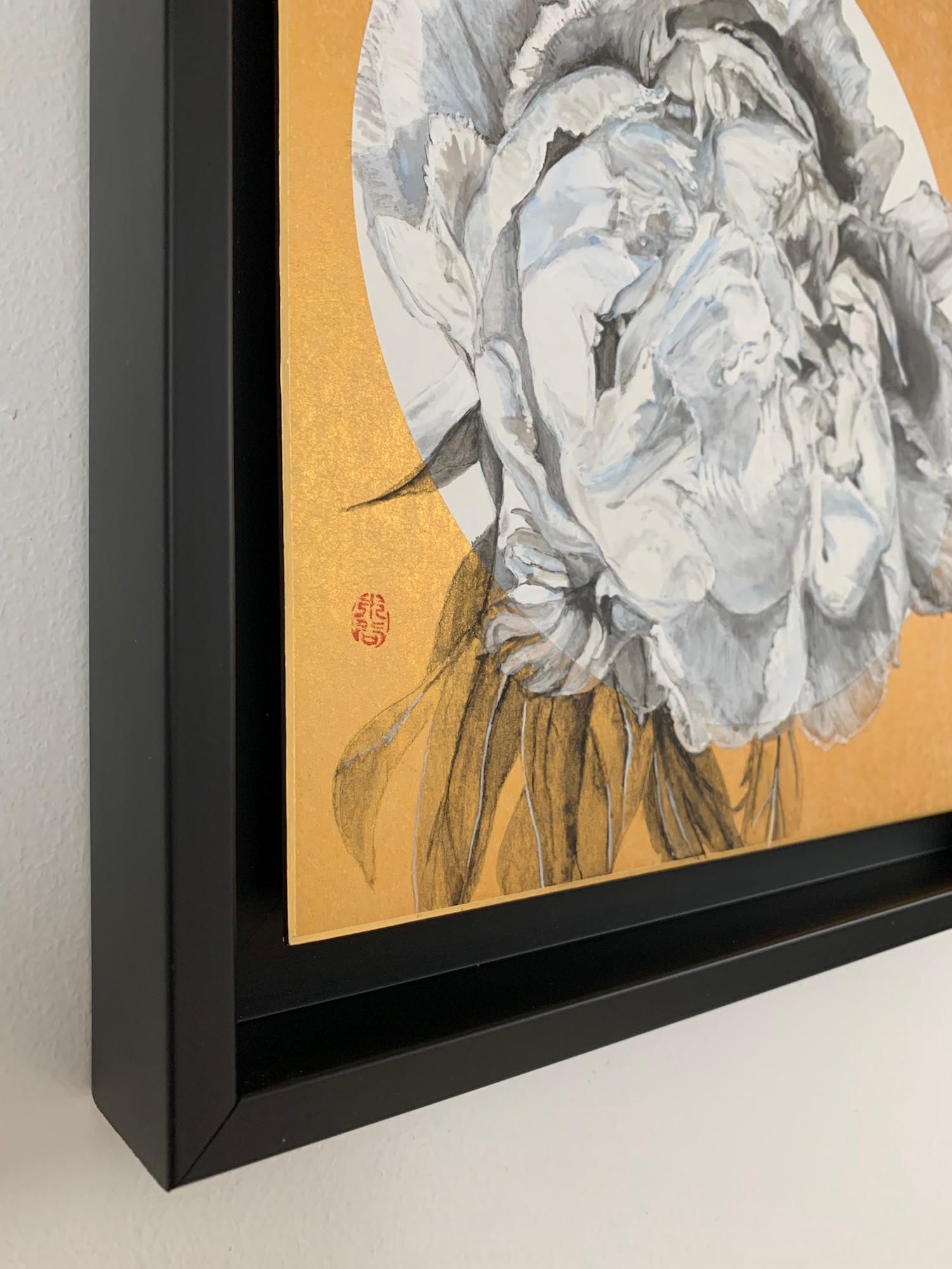 Lumi Mizutani Peony II by Lumi Mizutani Japanese style painting