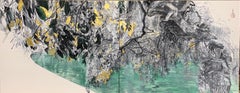 Soupçon automnal, Japanese Style Landscape Painting