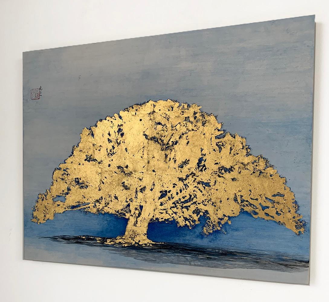 paintings with gold leaf